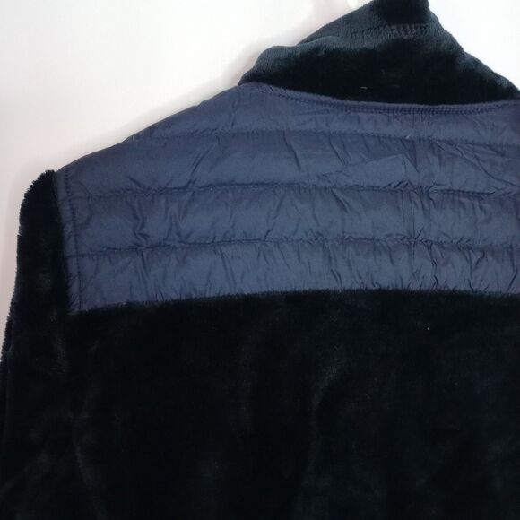 32 Degrees Heat Polar Fleece Puffer Jacket Lghtwght Full Zip Mock Neck Coat Smll - Picture 6 of 9